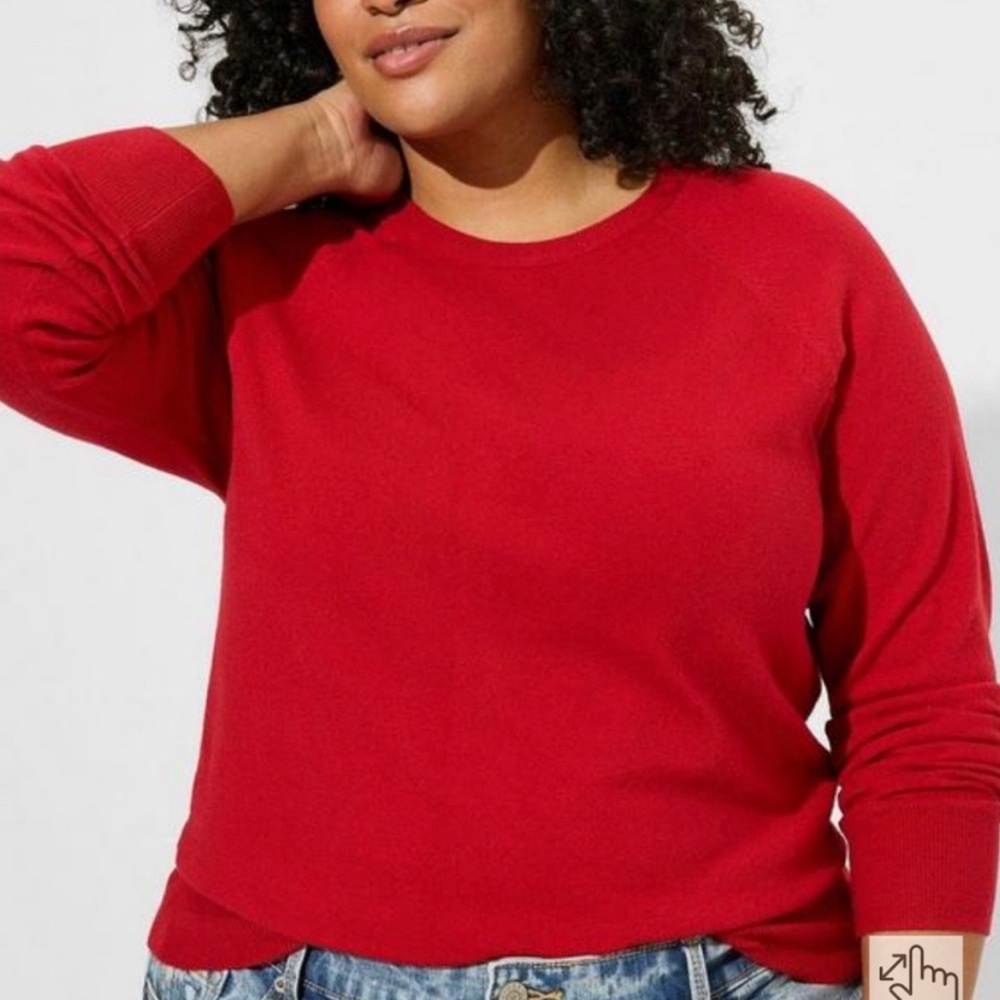 Torrid red sweater
